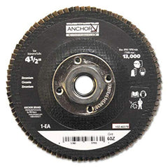 Anchor Brand 102-40378 Anchor Premium 4-1/2 5/8-11 6OZ HD Flap Disc