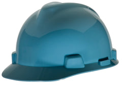 MSA 463111 V-Gard Cap Style Safety Hard Hat With Staz-on Pinlock Suspension Robin's Egg Blue