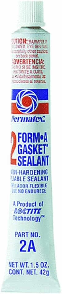 Permatex 80015 Form-A-Gasket No. 2 Sealant 1.5 oz Tube