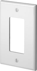 Leviton PJ26-W Decora/GFCI Wallplate Midway Size White