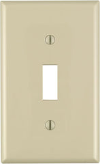 Leviton 80701-I 1-Gang Toggle Device Switch Wallplate Standard Size Replacement MPN 80701-I