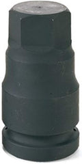 Grey Pneumatic 4919M Hex Driver Socket 1 Drive x 19mm