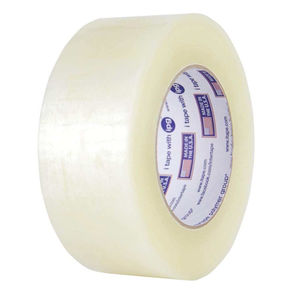 Intertape Polymer Group F4202 2.5Mil Corru-Grip Premium Grade Hot Melt Carton Sealing Tape 72mm x 100m