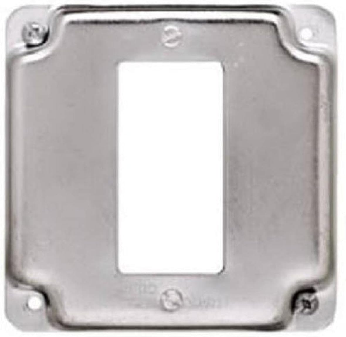 Raco 808C 4 Square 1 GFI Recep Cover