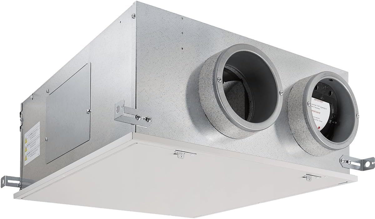 Broan ERVS100S 105 CFM Energy Recovery Ventilator with Side Ports