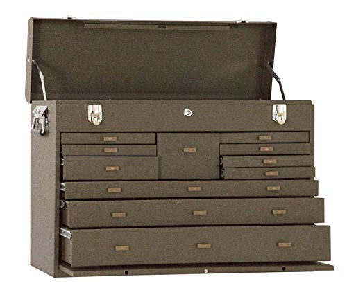 Kennedy 52611B Machinist's Chest 11-Drawer Brown Wrinkle 52611B