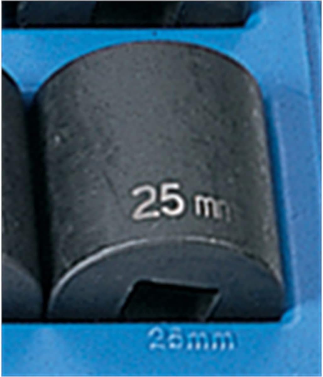 Grey Pneumatic 2025M Socket 1/2 Drive x 25MM Standard