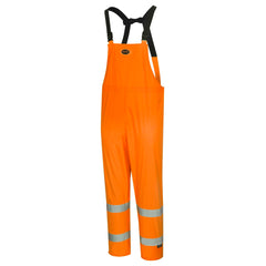 Pioneer V1080350U-4XL High Visibility Rain Gear Safety Jacket and Bib Pants, 4X-Large, Orange