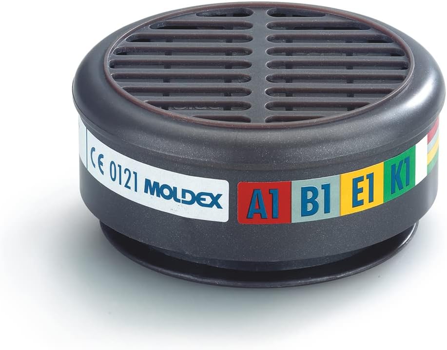 Moldex 8900 Gas Filter Series 8000 Abek1 10Piece