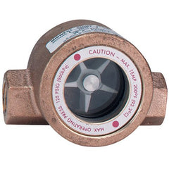 Dwyer SFI-100-3/4 Midwest Series Sight Flow Indicator, 3/4 Inch, Bronze Body, ABS Impeller