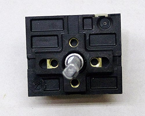 Robertshaw 5500-134M 120V Commercial Infinite Switch with Chrome Dial Pack 1 Replacement 5500-133