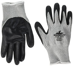 MCR Safety 92743BPL Cut Resistant Gloves Large Bi-Polymer Palm Black