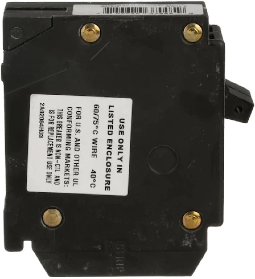 Eaton BR1515 Plug-On Mount Type BR Duplex Circuit Breaker 15 Amp 120/240 Volt AC