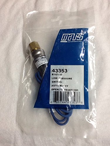 Mars 43353 Press Switch Single Pole Single Throw Auto Reset Open 75 Close 100