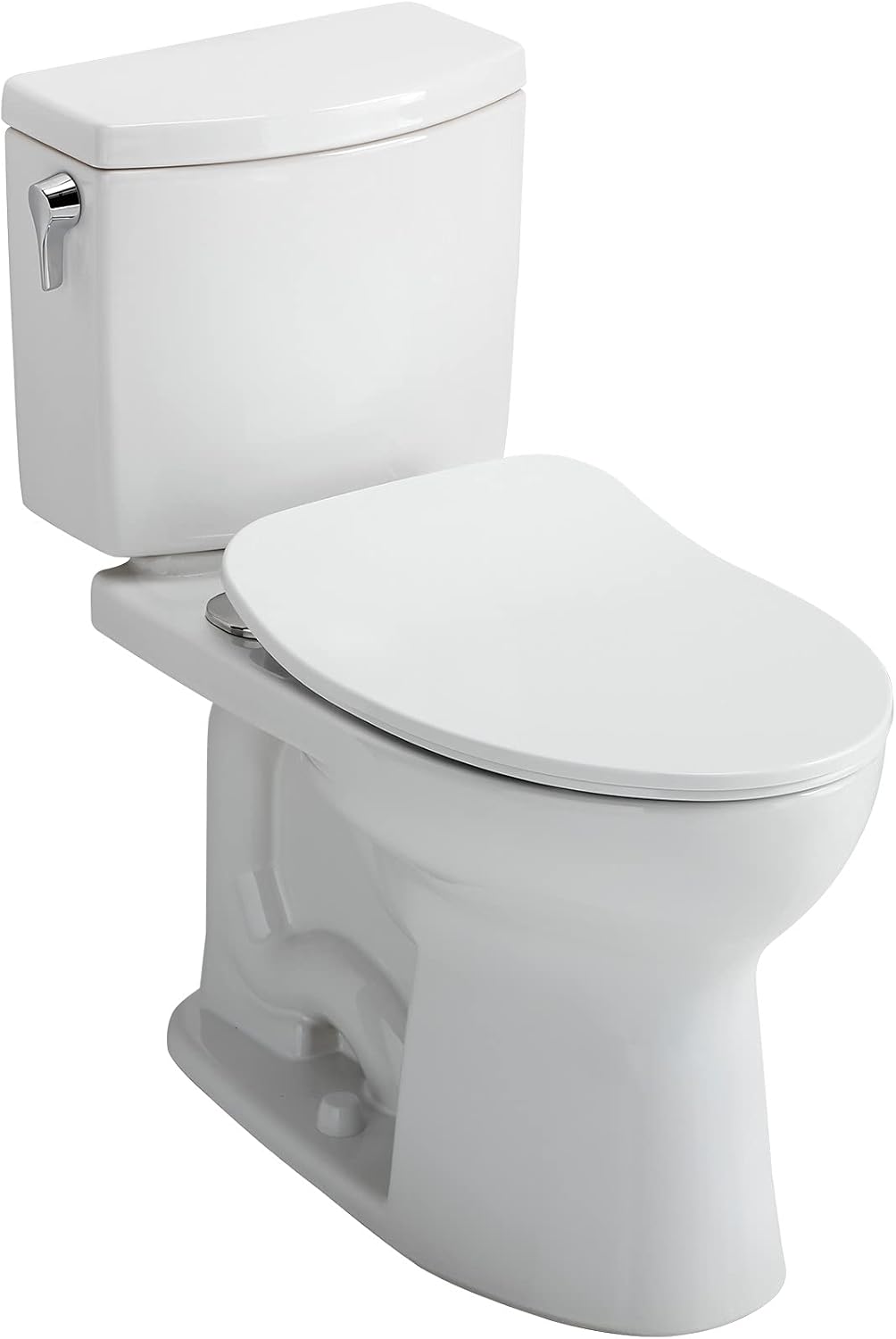 TOTO MS474124CEFG#01 Vespin II Two-Piece Elongated 1.28 GPF Universal Height Toilet CEFIONTECT