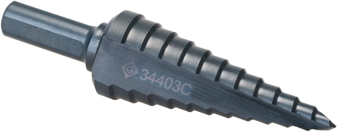 Greenlee 34403C Step Bit Cobalt HSS 7/8-Inch