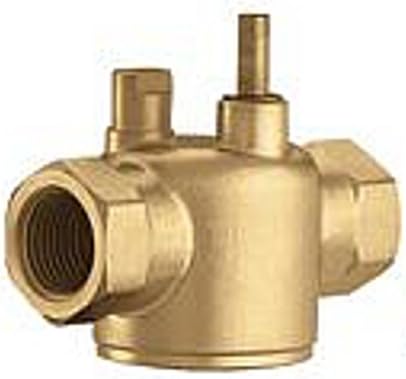 Caleffi Z207433 1/2-Inch Z-One 2-Way Straight Sweat Low-Lead Brass Valve Body