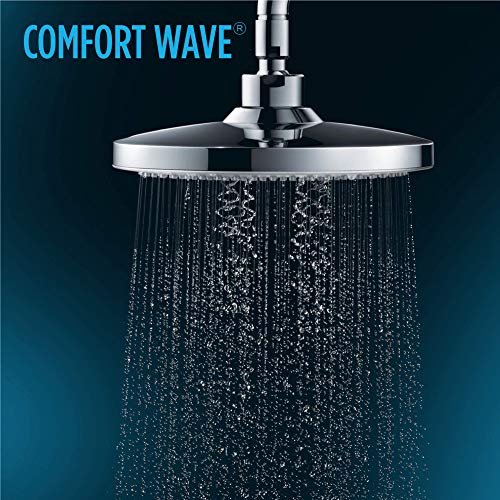 Toto TBW01004U4#CP G Series 1.75 GPM Two Spray Function 8.5 Inch Round Showerhead with Comfort Wave and Warm Spa, Polished Chrome