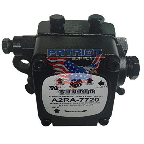 Suntec A2RA-7720 Waste Oil Pump 0.4-2.5 GPH 1725/3450 RPM