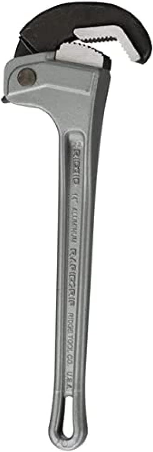 RIDGID 12693 RapidGrip Aluminum Pipe Wrench 14 Inch 2 Inch Capacity