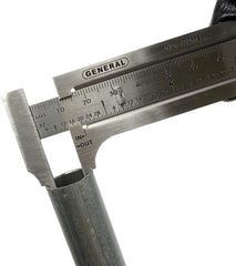 General Tools 132ME 3-Inch English and Metric Pocket Sliding Bar Caliper