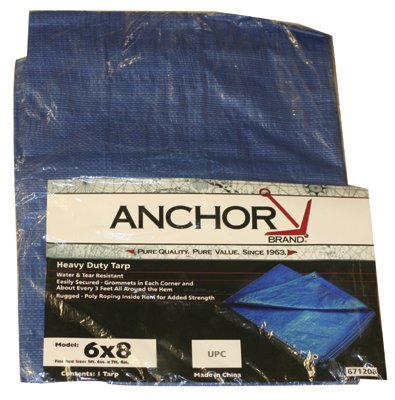 Anchor Brand 101-2040 TARP 20' X 40' Poly TARP Woven LAMIN