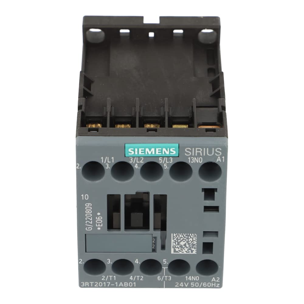 Siemens 3RT2017-1AB01 Contactor 24V 12A IEC