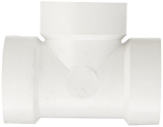 Spears P441-100 DWV Vent Tee 10 Inch Hub PVC Domestic