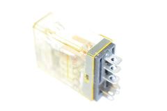 IDEC RH1B-UDC24V Relay, 24 VDC, Power, 750 Ohms, 35.6 mm H x 14 mm W x 27.5 mm D