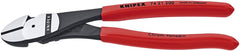 KNIPEX 7421200SBA High Leverage 12 Angled Diagonal Cut 8 in.