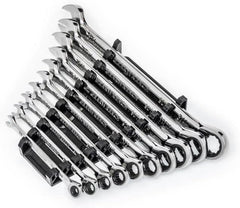 Gearwrench 86958 Set Wr Rat Comb 12Pt 90T 10Pc Sae