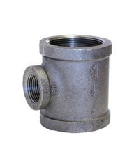 Anvil 0311046809 FIG 1105R Standard Pipe Reducing Tee, 1-1/2x1-1/4x3/4 in, FNPT, 150 lb, Malleable Iron, Galvanized, Domestic