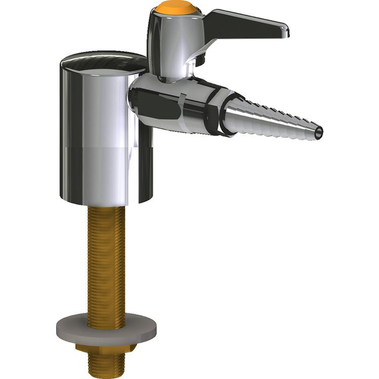 Chicago Faucets 980-WS909CAGCP 900 Series Turret with Single Valve in Polished Chrome