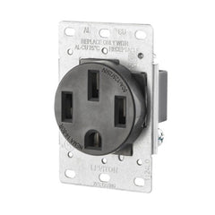 Leviton 5207-S10 Shallow Straight Blade Receptacle 30A 125/250 VAC