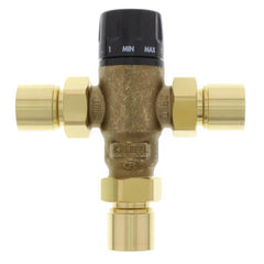 Caleffi 521609A 3-Way Thermostatic Mixing Valve 1 Inch Sweat