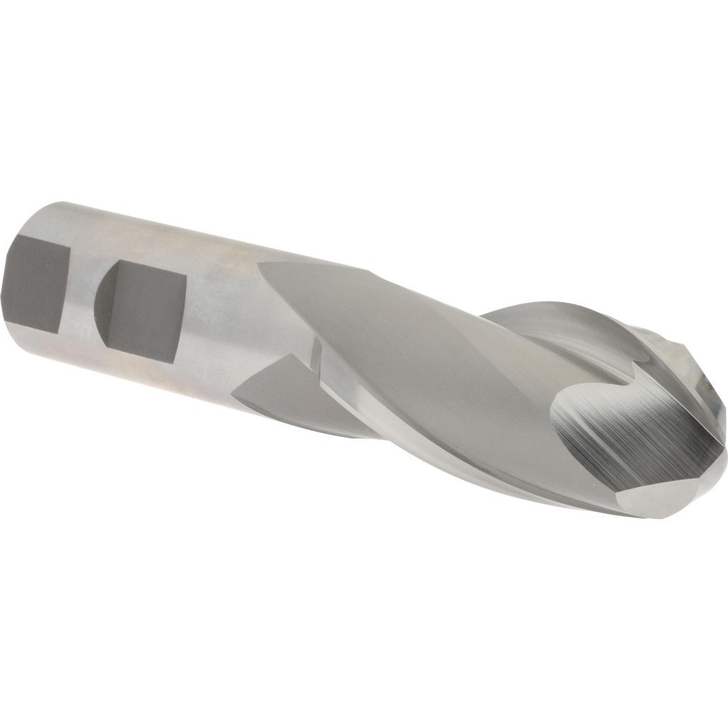 HERTEL Hertel E211010801 Ball End Mill 1.125in 2 Flute Hss