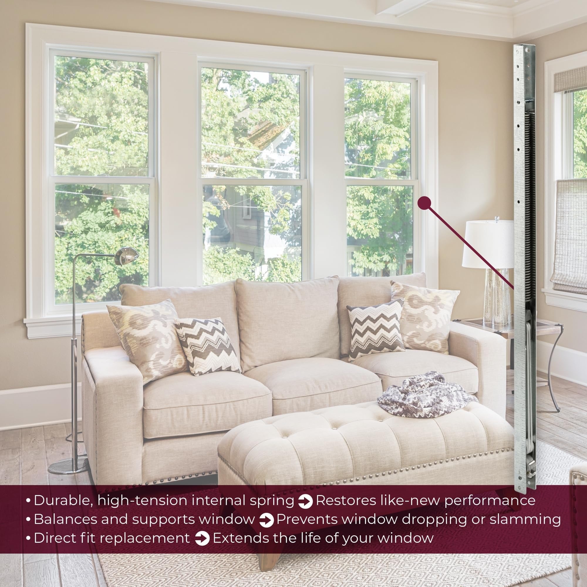 PRIME-LINE Prime-line Fa 2740 Window Sash Balance 28 in