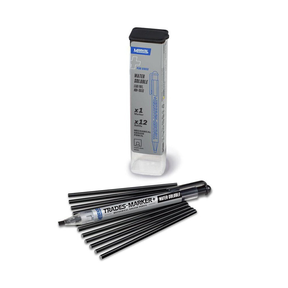MILWAUKEE Markal 96192 All-surface Mechanical Marker Refill Black