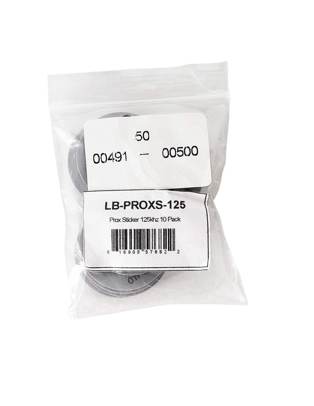 LIONBEAM Lionbeam lb-proxs-125 Proximity Sticker 125 Khz 10 Pack