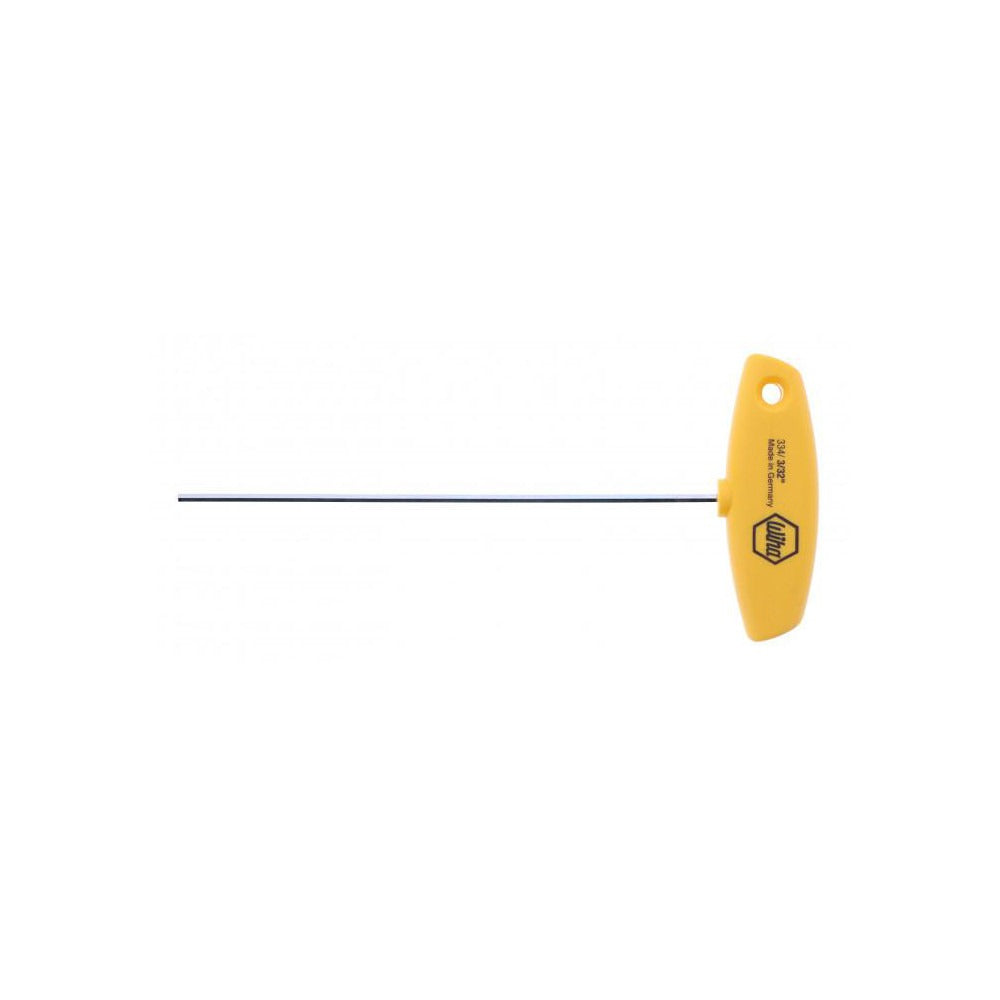 WIHA Wiha 33453 T-handle Hex Key 3/32 Inch 7 Inch Oal