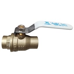 Apollo Valves 94ALF20A01A 94ALF-A Series 4 in. Brass Full Port Solder 400# Ball Valve A94ALF20A01A