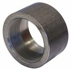 Anvil 0361168800 half coupling: forged steel, 2 in x 2 in pipe size, female NPT x female NPT, class 3000