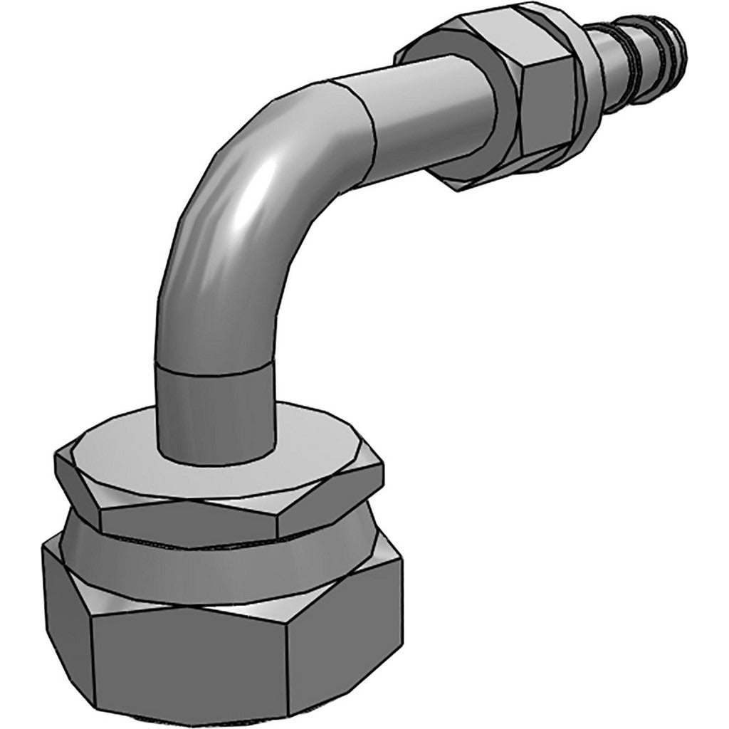 PARKER Parker 3J982-4-4 Female Seal-lok Swivel 90 Elbow Sae Steel