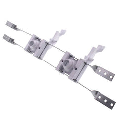 Sioux Chief 525-162PB StrongArm Twisted Bracket 16 Gauge Galvanized Steel with Two Plastic Bend Supports