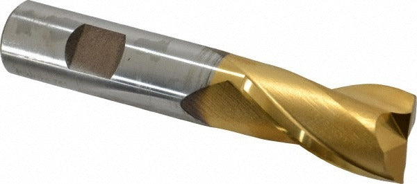 CLEVELAND CONTROLS Cleveland C33787 Square End Mill 7/8 in 2 Flute Hss Tin