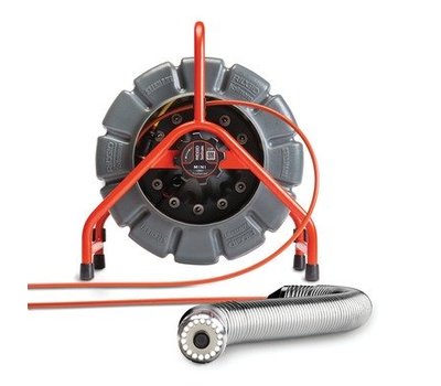 RIDGID 63628 Mini SeeSnake Self Leveling TruSense Sewer Camera Reel