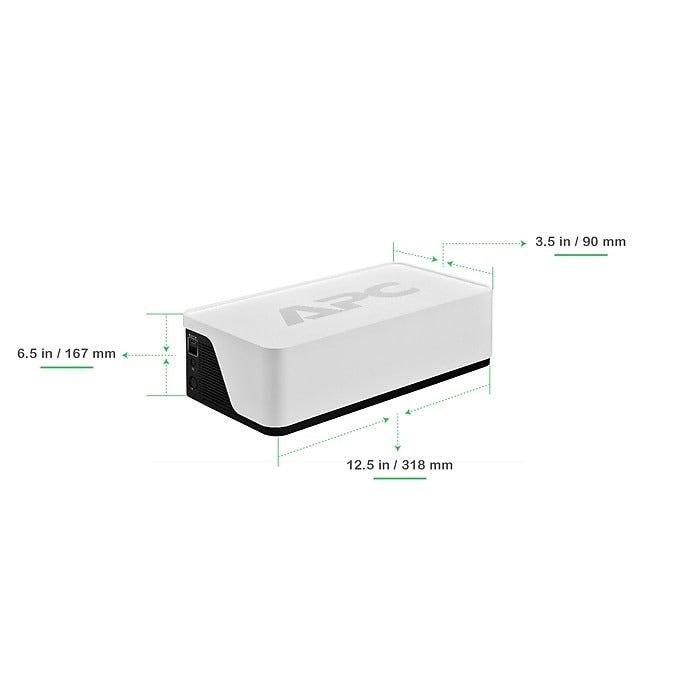 APC Apc BE900G3 Back-UPS 900 VA / 540 W (8 Outlets) RBC17