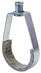 Anvil 500407309 69F 1-1/2 Galvanized Carbon Steel Adjustable Felt-Lined Swivel Ring For Copper Tube