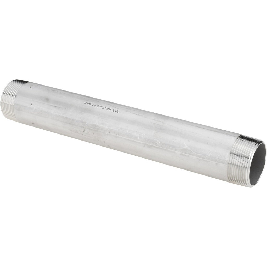 VALUE COLLECTION Value Collection 4BN11/2X12 Ss Pipe Nipple Sch 40 Npt