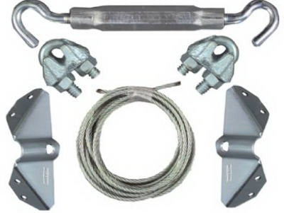 NATIONAL HARDWARE National Mfg N192-211 Gate Anti-sag Kit Zinc 7.5 in